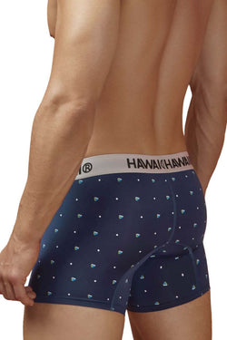 HAWAIR Men's Underwear 42570 Microfiber Trunks Color Dark Blue thumbnail 3