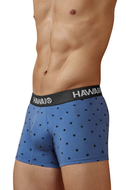 HAWAIR Men's Underwear 42571 Cotton blend Trunks Color Blue Quartz thumbnail 4