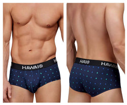 HAWAIR Men's Underwear 42580 Microfiber Briefs Color Dark Blue thumbnail 1