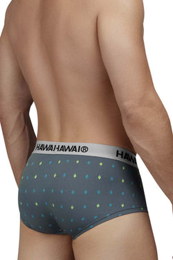HAWAIR Men's Underwear 42580 Microfiber Briefs Color Gray thumbnail 3