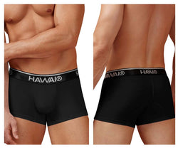 HAWAIR Men's Underwear 4986 Cotton blend Trunks Color Black-01 thumbnail 1