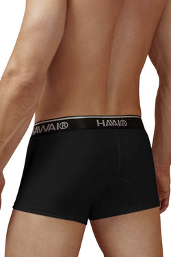HAWAIR Men's Underwear 4986 Cotton blend Trunks Color Black-01 thumbnail 3
