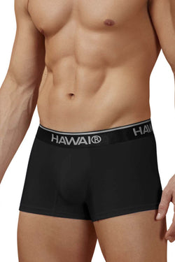HAWAIR Men's Underwear 4986 Cotton blend Trunks Color Black-01 thumbnail 4