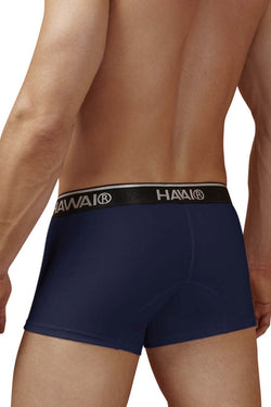 HAWAIR Men's Underwear 4986 Cotton blend Trunks Color Dark Blue-01 thumbnail 3