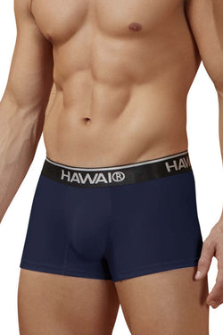 HAWAIR Men's Underwear 4986 Cotton blend Trunks Color Dark Blue-01 thumbnail 4