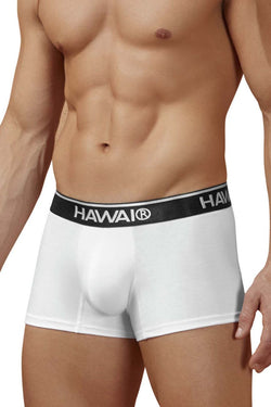 HAWAIR Men's Underwear 4986 Cotton blend Trunks Color White-01 thumbnail 4
