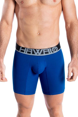 HAWAIR Men's Underwear 41903 Solid Athletic Boxer Briefs Color Royal Blue thumbnail 2