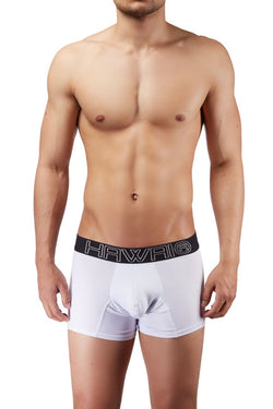 HAWAIR Men's Underwear 41948 Boxer Briefs Color White thumbnail 2
