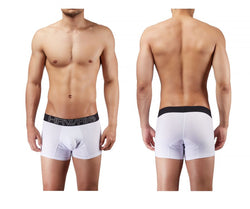 HAWAIR Men's Underwear 41948 Boxer Briefs Color White thumbnail 1