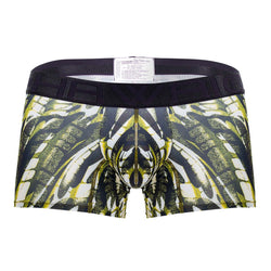 HAWAIR Men's Underwear 42172 Printed Microfiber Trunks Color Military Green thumbnail 4