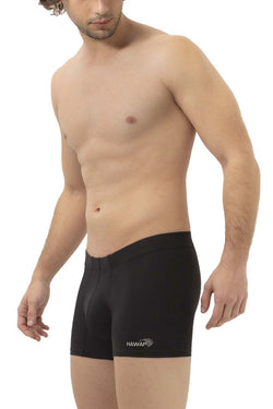 HAWAIR Men's Underwear 42222 Microfiber Trunks Color Black thumbnail 4