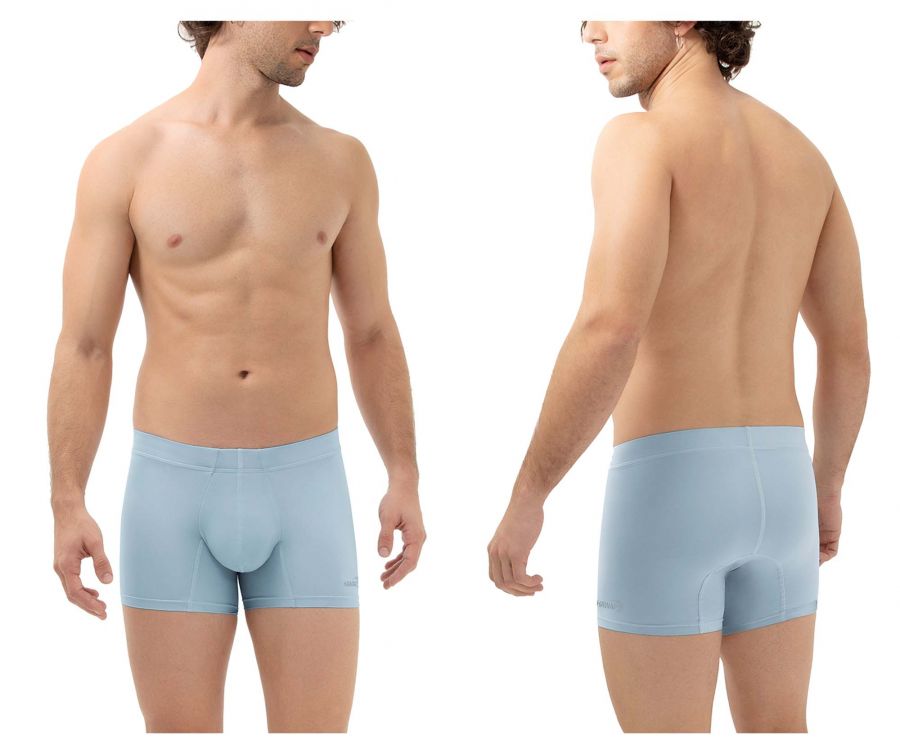 HAWAIR Men's Underwear 42222 Microfiber Trunks Color Light Blue