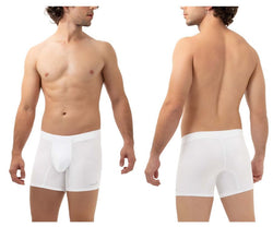 HAWAIR Men's Underwear 42222 Microfiber Trunks Color White thumbnail 1