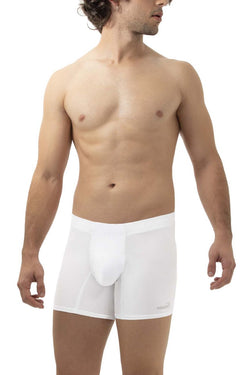 HAWAIR Men's Underwear 42222 Microfiber Trunks Color White thumbnail 2