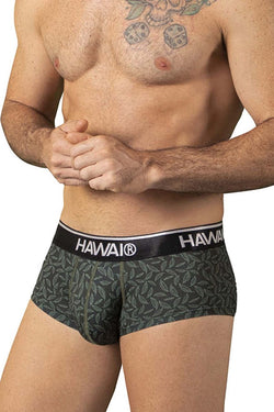 HAWAIR Men's Underwear 42380 Printed Briefs Color Green thumbnail 4