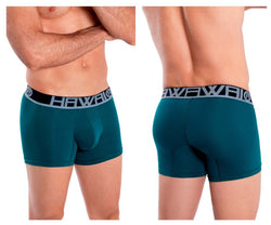 HAWAIR Men's Underwear 4986 Solid Athletic Trunks Color Green thumbnail 1