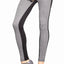 HUE Black/White Metallic-Glitz Check Ponte Legging
