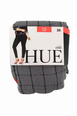 HUE PLUS Filament/Red-Clay Windowpane Loafer Skimmer thumbnail 2