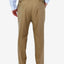 Haggar Big & Tall Premium No Iron Khaki Classic Fit Flat Front Hidden Expandable Waistband Pants British Khaki