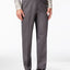 Haggar Big & Tall Premium No Iron Khaki Classic Fit Flat Front Hidden Expandable Waistband Pants Dark Grey