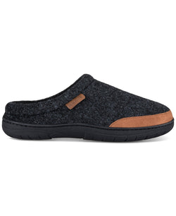 Haggar (R) Felt Clog Slippers charcoal thumbnail 3
