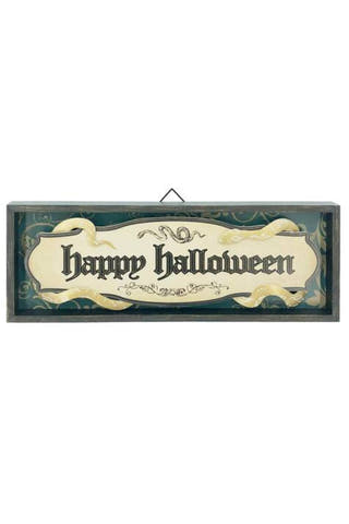 Happy Halloween Snake Wall Sign