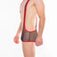 Hard Core Black And Red Frisky Thrust Singlet