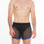 Hard Core Black And Royal Frisky Gym Short With Liner