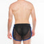 Hard Core Black And Royal Frisky Gym Short With Liner