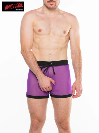 Hard Core Purple Frisky Short With Liner