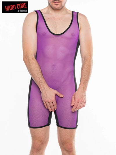 Hard Core Purple Frisky Singlet