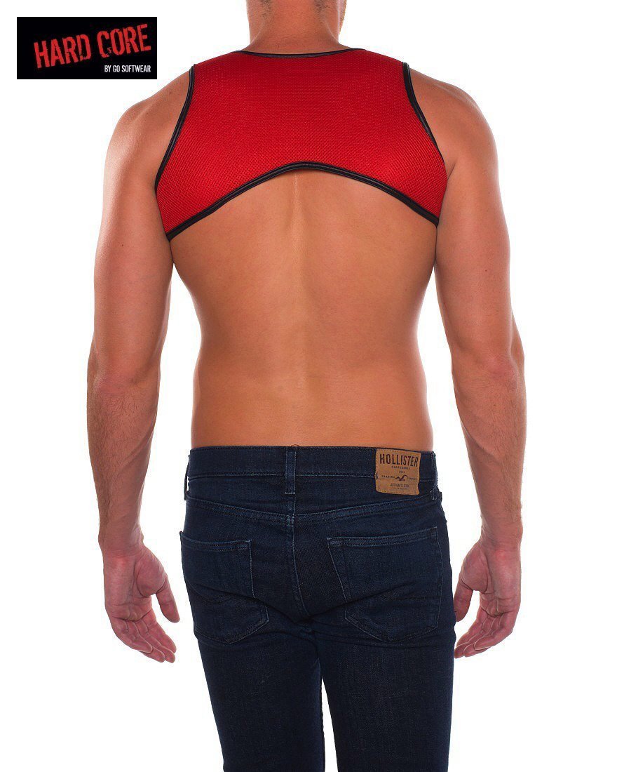 Hard Core Red and Black Armor Harness