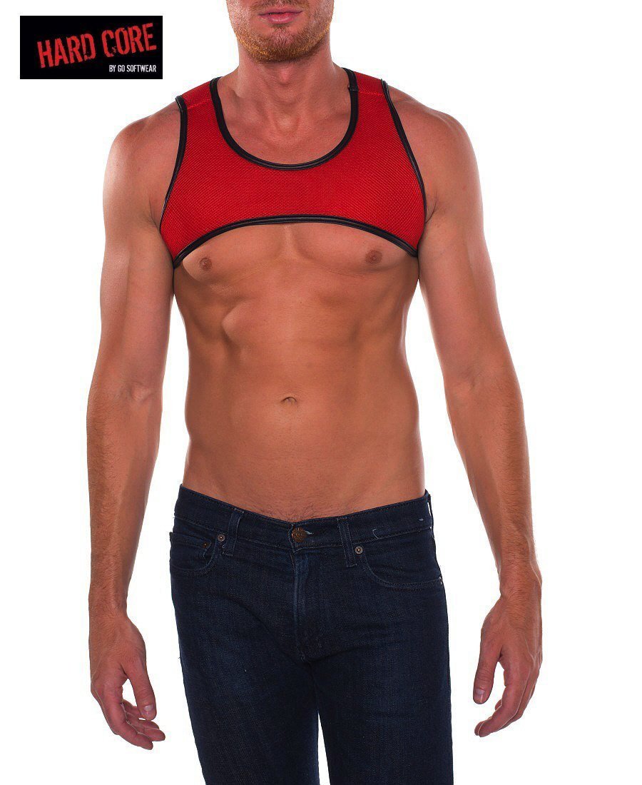 Hard Core Red and Black Armor Harness