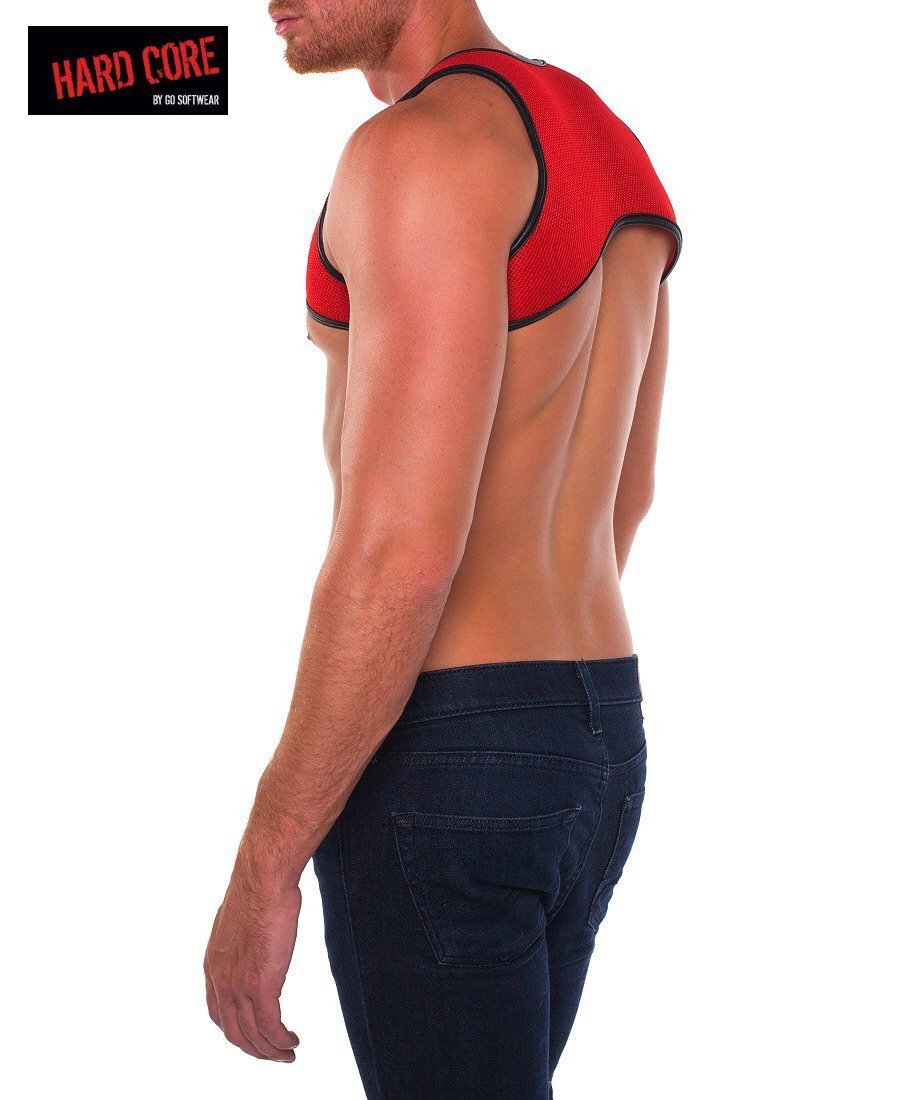Hard Core Red and Black Armor Harness