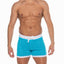 Hard Core Turquoise Tryst Short W/Drawcord