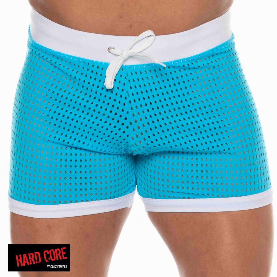 Hard Core Turquoise Tryst Short W/Drawcord