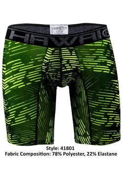 Hawai Green Claw-Scratch Printed Boxer Brief thumbnail 3