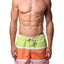 Hawai Green & Pink  51704 Swim Trunk Short