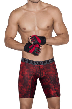Hawai Red Burn Blur Boxer Brief thumbnail 1