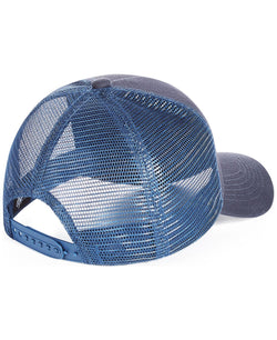 Heroes Motors 3d Embroidered Trucker Cap Blue thumbnail 2