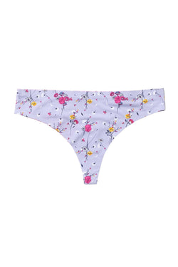 Honeydew Intimates Low Tide Floral Printed Skinz Thong thumbnail 2