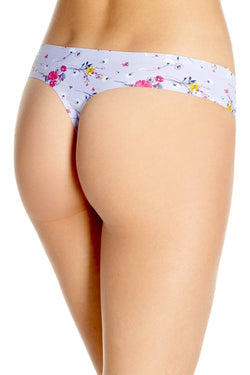 Honeydew Intimates Low Tide Floral Printed Skinz Thong thumbnail 3