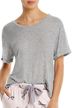Honeydew Intimates Sake-Grey Breakaway Rib Lounge Tee thumbnail 2