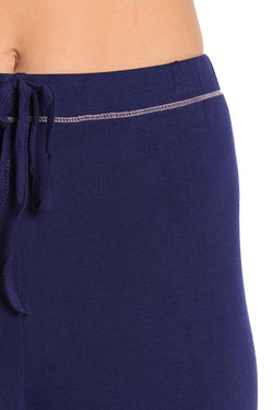 Honeydew Intimates Velvet Blue/Light Pink Long Babycakes Pajama Set thumbnail 4