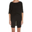 Honeydew Wo Oversized T-shirt And Bike Shorts Pajama Set Black