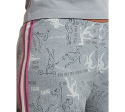 Hue Capri Pajama Pants Sleet thumbnail 3