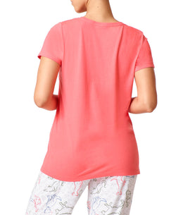 Hue solid Short Sleeve Round Neck Sleep T-shirt Dubarry thumbnail 2