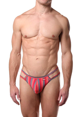 Hunk² Coral/Grey Chaos Wonder² Thong thumbnail 1