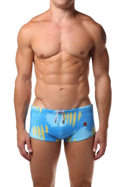 Hunk² Light-Blue Alphae Loutre² Swim Trunk thumbnail 1