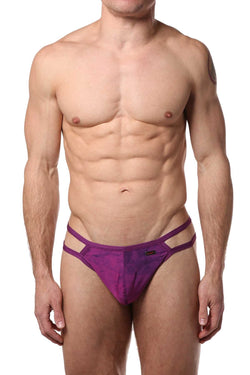 Hunk² Purple Chaos Myrtille² Thong thumbnail 1